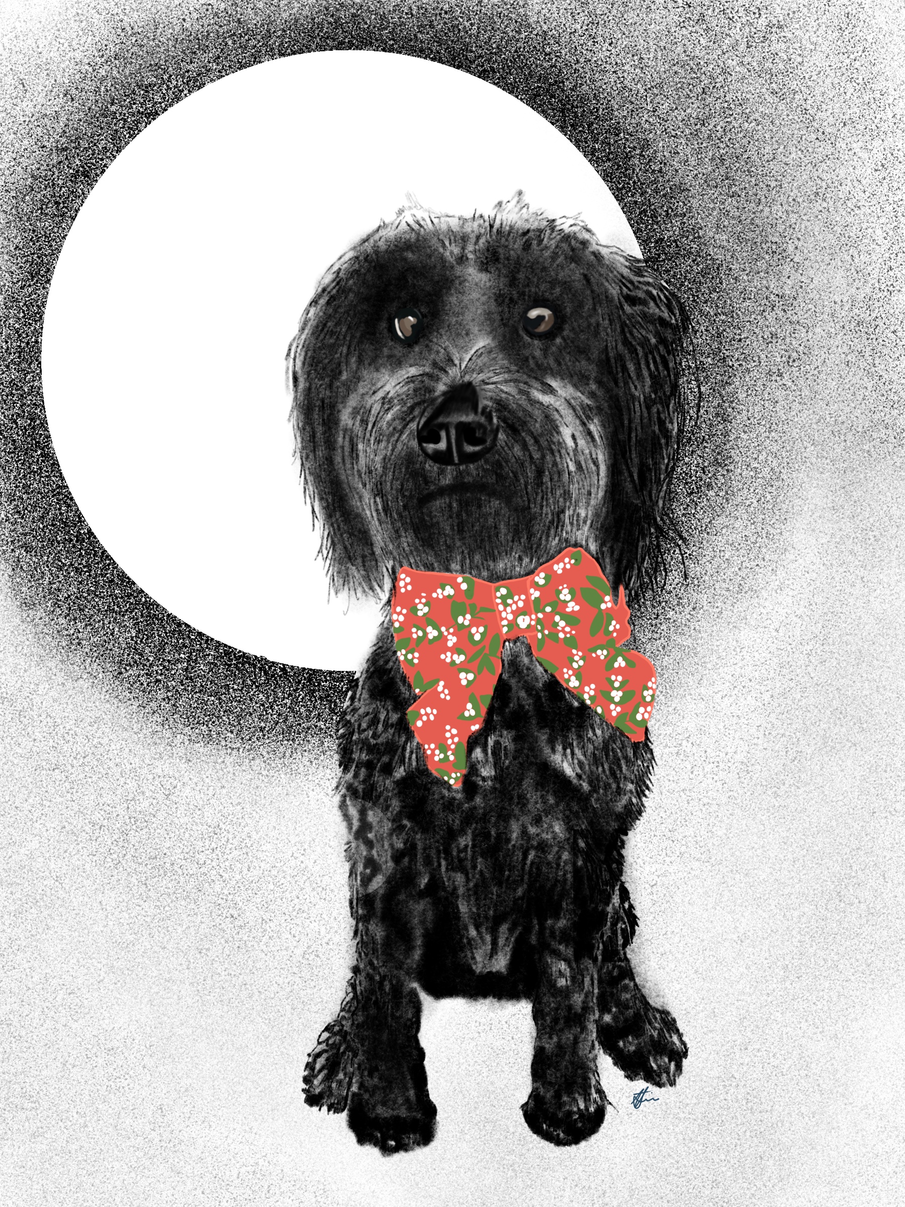 Custom Pet Portrait variation 2